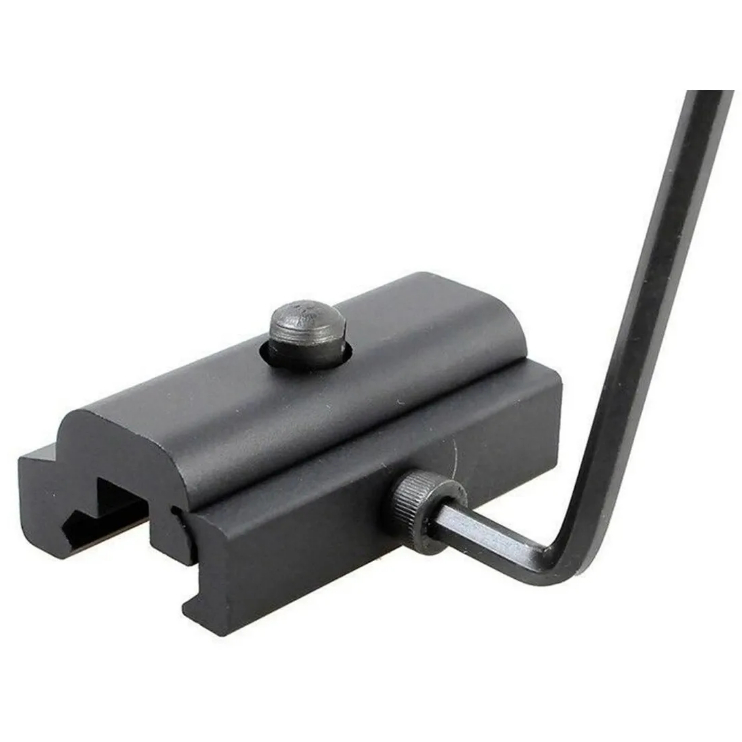 Adaptador Bipé para Trilho 20mm todo de Metal
