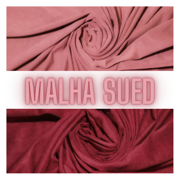 3 Metros de Malha Suede – 1,60m de Largura - 95% Poliéster, 5% Elastano em Oferta na Shopee