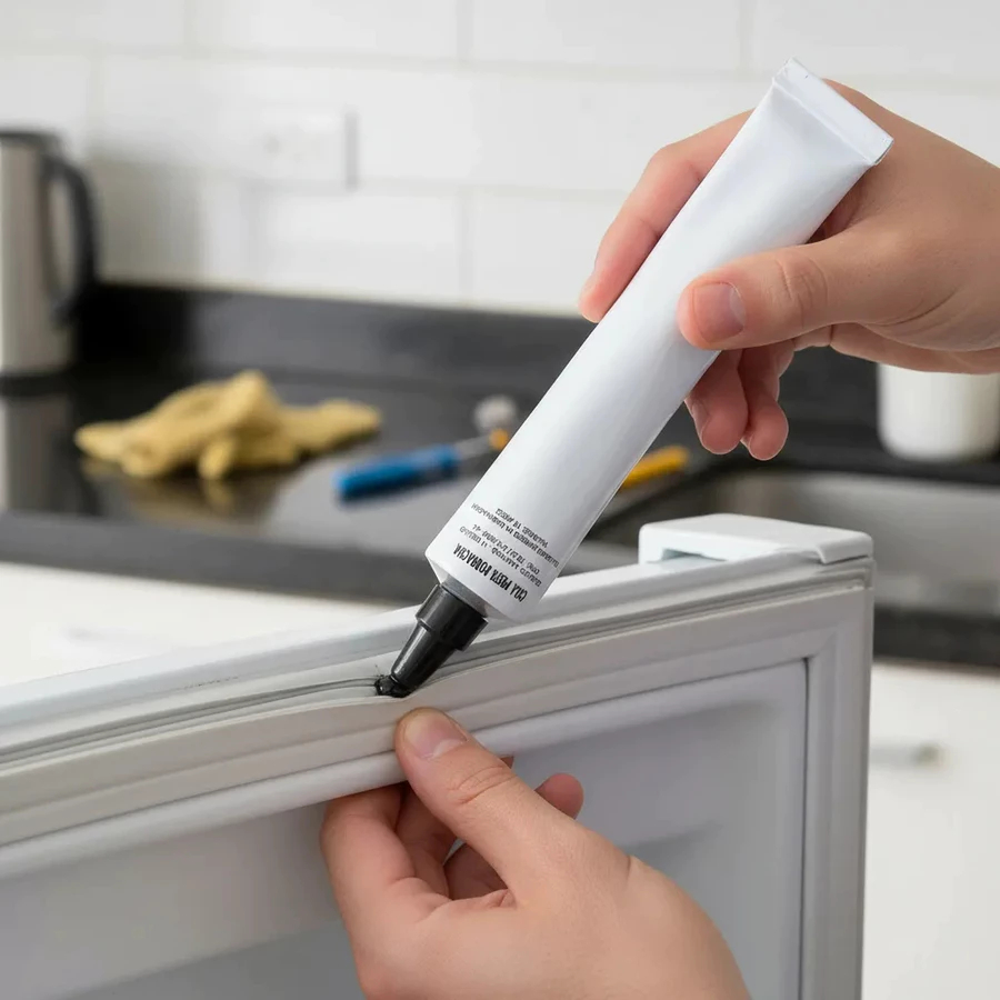 Cola Para Gaxeta Borracha Da Porta Geladeira Reparo Vedação Conserto Refrigerador