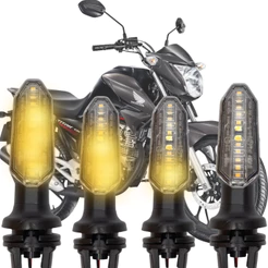 Kit 4 Piscas Seta led Cb Twister Cg Titan 150 Fan 160 Start 160