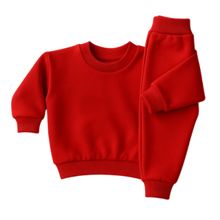 Conjunto Infantil Recém Nascido Menino e Menina Moletom Flanelado Liso em Oferta na Shopee
