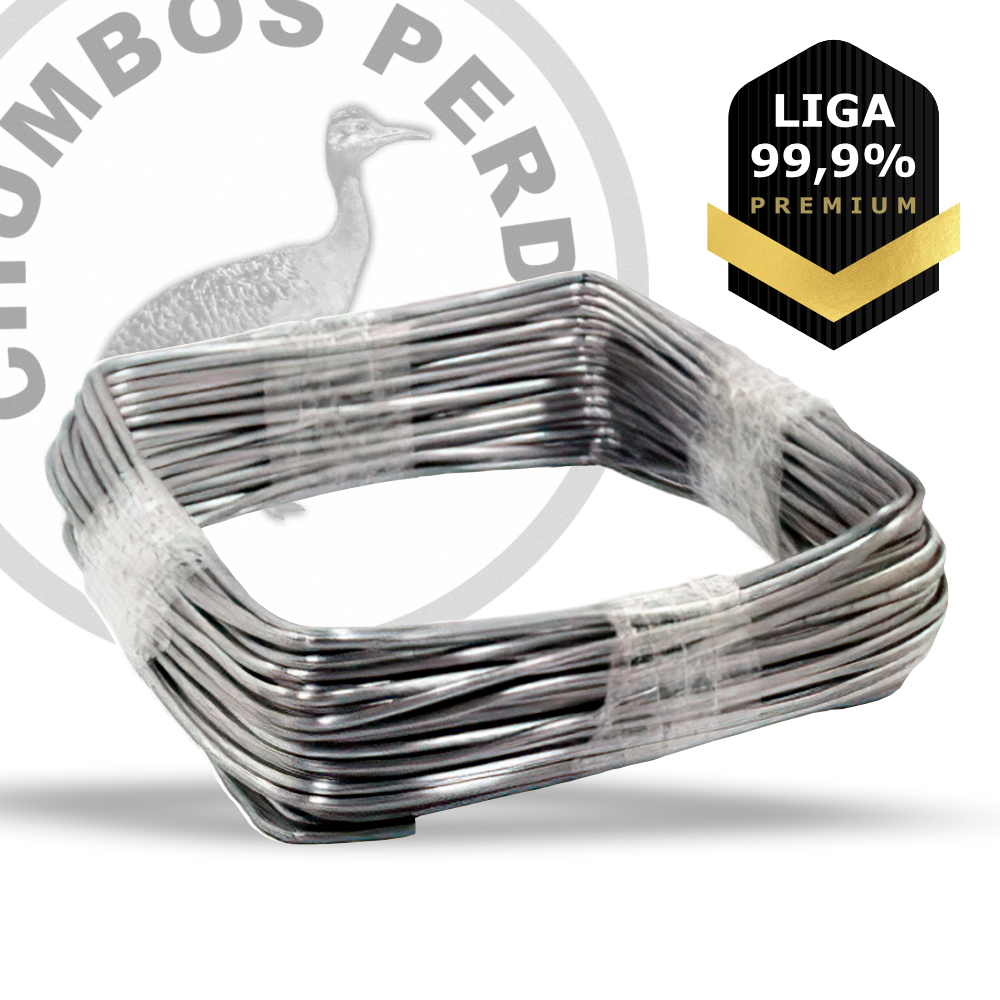 Chumbo Trefilado PERDIZ  (4 Kg)  LIGA PREMIUM  99,9% O MELHOR PARA FABRICAÇÃO DE SLUG em Oferta na Shopee