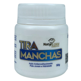 Creme Removedor de Manchas Tira Manchas Ação Antienvelhecimento 50g NatyFlora em Oferta na Shopee