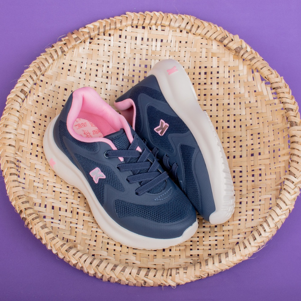 Tênis Infantil Menina Kidy Nuvem Calce Fácil Leve Flexível Anatômico Confortável Escolar Casual em Oferta na Shopee