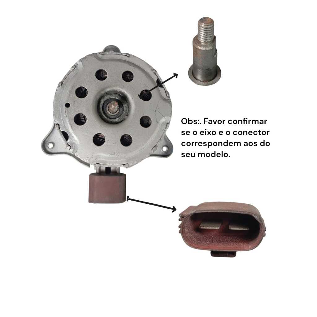 Motor Da Ventoinha  Ecosport, New Fiesta, New Ford Ka Com ar  moderno  Apartir 2012