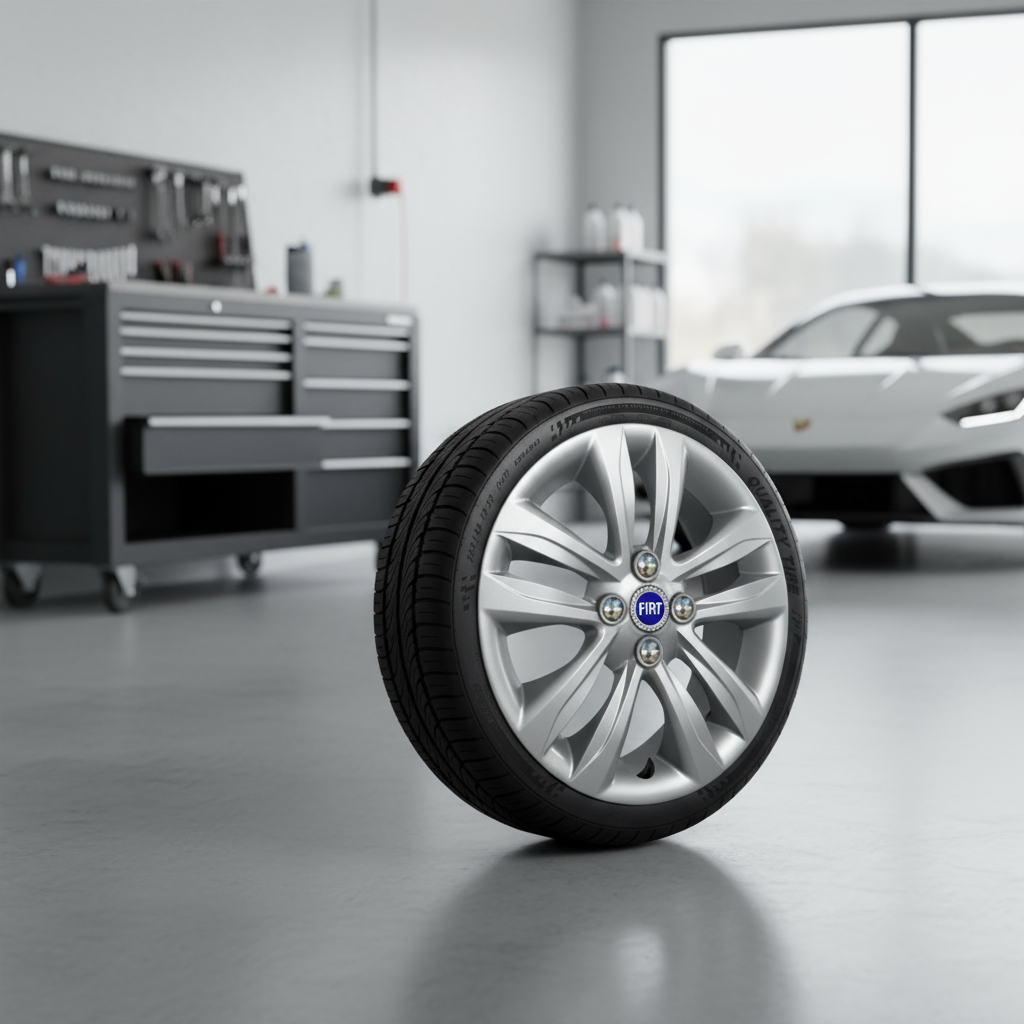 Calota Aro14 Palio Uno Siena Idea Mobbi Emblema Jogo 4 Peças