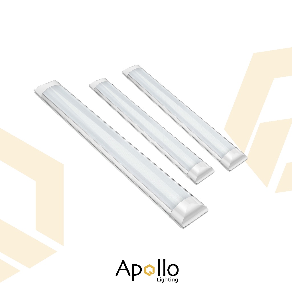 Kit 1, 2 ou 3un 18w Luminária Slim 60cm Branco/ Amarelo/ Neutro Tubular Slim Sobrepor em Oferta na Shopee