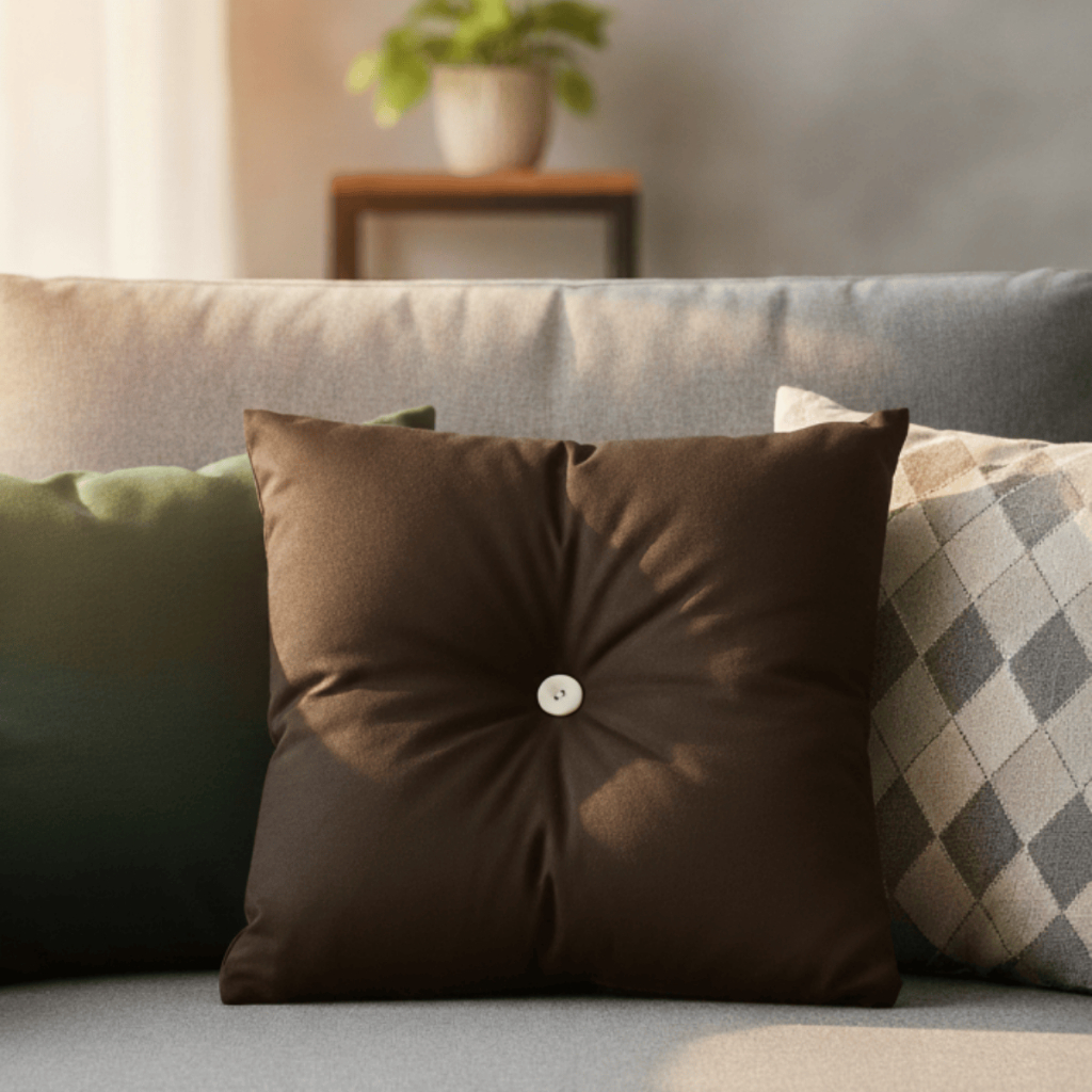 Almofada Avulsa de Sofá Com Enchimento 45x45cm Decorativa Para Quarto Sala em Oferta na Shopee