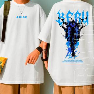 Camiseta Oversized Anime Estampada Lançamento Filme Beru Solo Leveling Manhwa Unissex 100% Algodão em Oferta na Shopee