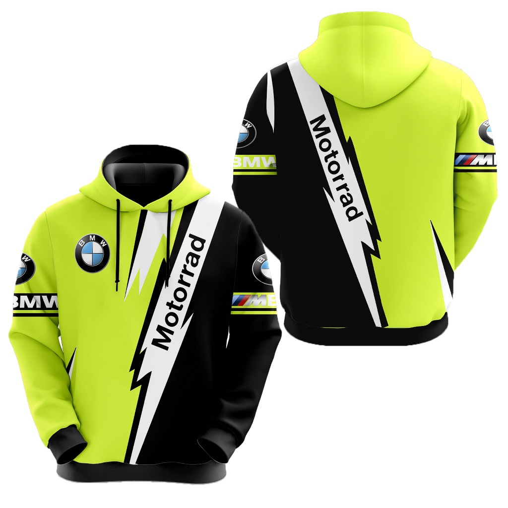 Blusa De Moletom BMW Racing Gp Moto Carro Escolha A Cor
