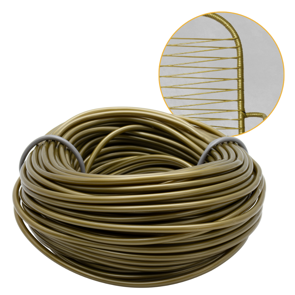 Fio De Enrolar Cadeira Espaguete Pvc Cordinha De Cadeira Macarrão De Cadeira 1 Kg Rolo