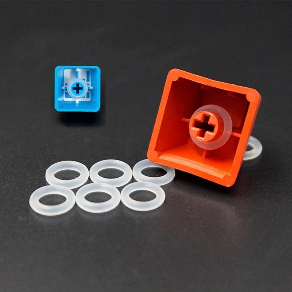 O-ring Para Teclado Mecânico Amortecedor de KeyCap Borracha Switch