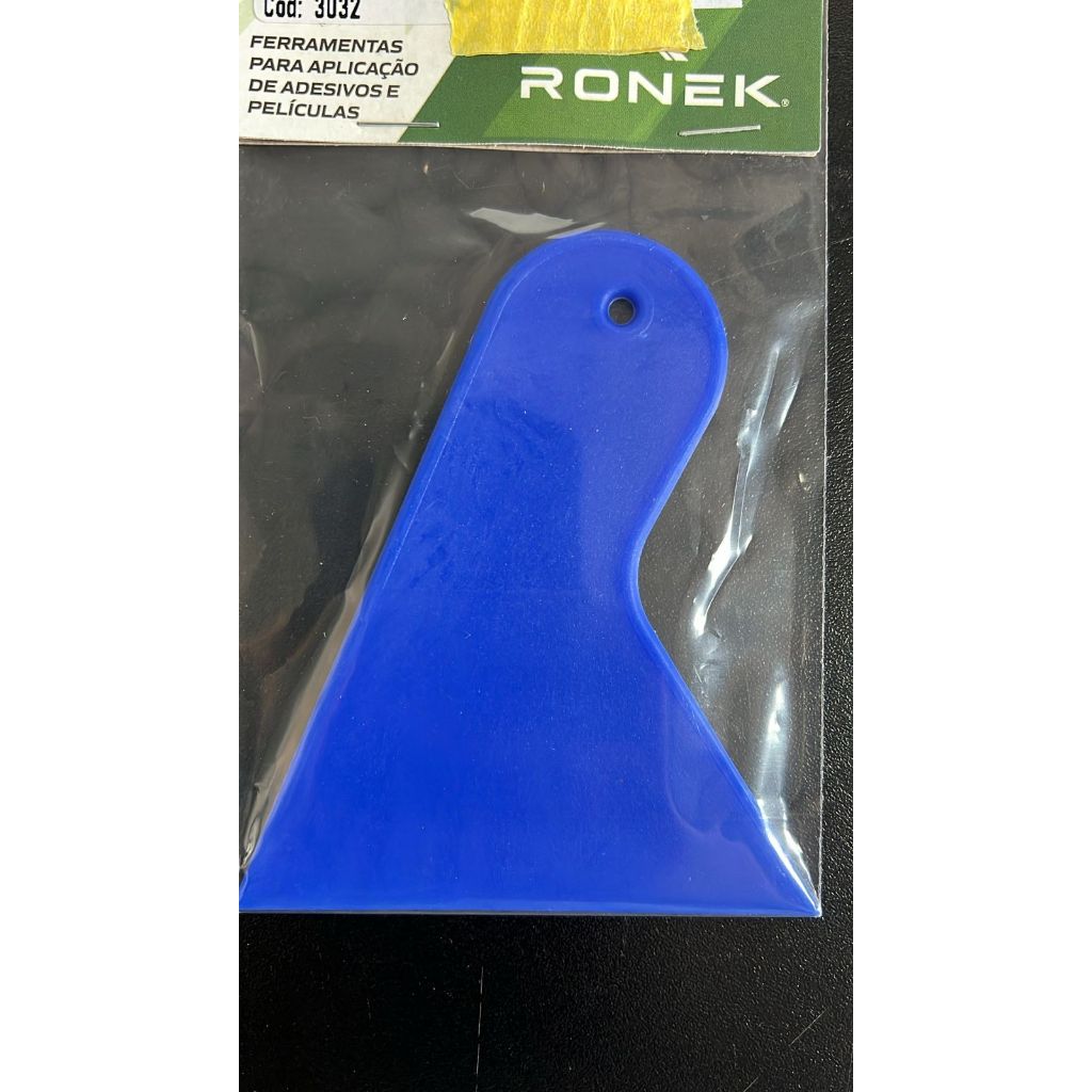 RONEK ESPATULA MINI BATEDOR RIGIDA AZUL INSUFILME AUTOMOTIVO