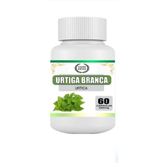 Urtiga Branca 60 caps 500mg em Oferta na Shopee