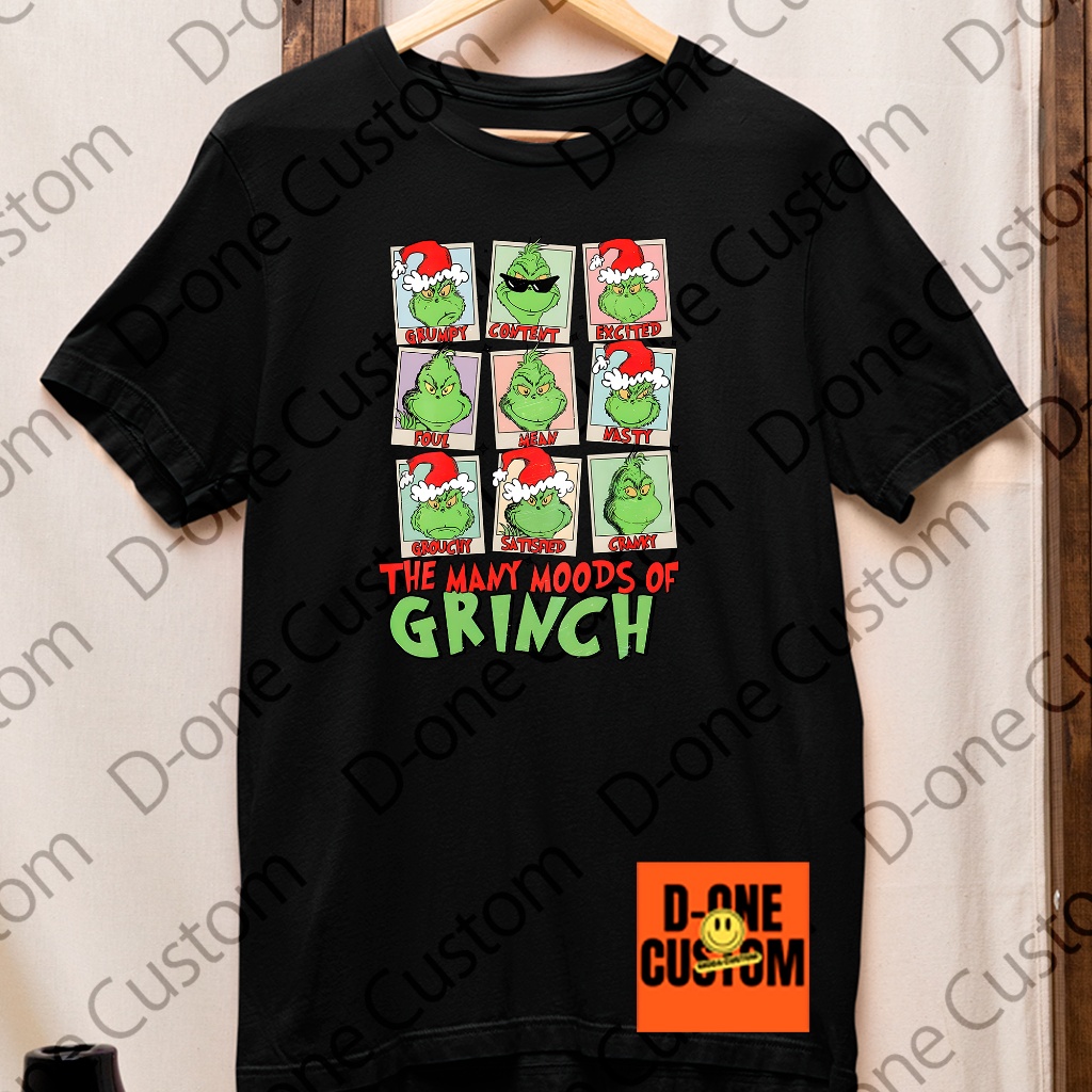 Camisa Camiseta Most Moods Blusa Divertida Reações Personagem Estampa Familia Casal Confortável