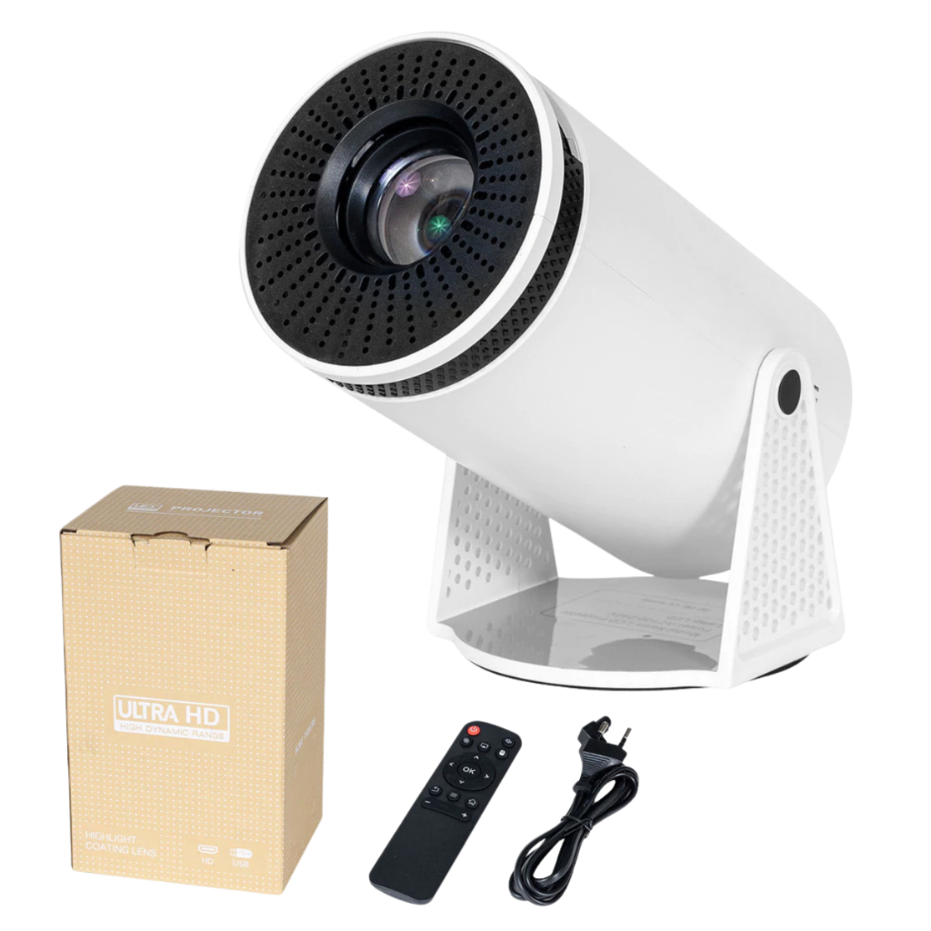 Projetor 4K HD 150 Polegadas Celular, Tv B0x, Xbox, PS, Pc, Wifi e Bluetooth HY300 Magcubic 110/220