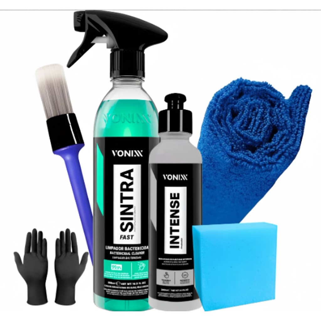 Kit Intense Renova Revitalizador Plástico Sintra Fast Vonixx
