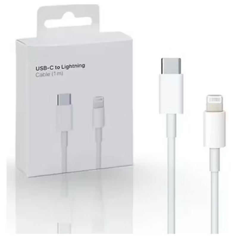 kit 2 Cabos Carregador Turbo Tipo C Lightning Carregador Celular Fonte Carregamento Turbo Transferência de Dados Celular