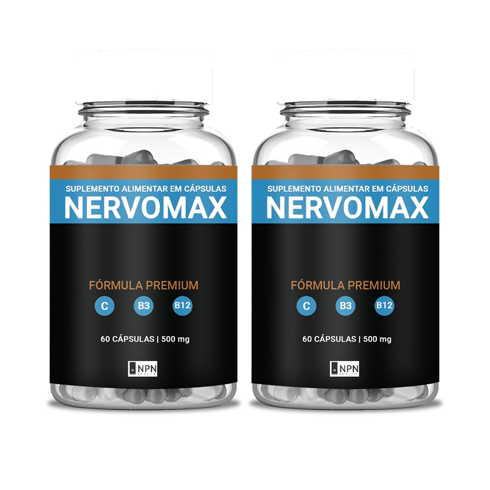 Suplemento 2 UNI. Nervomax Cápsulas em Oferta na Shopee