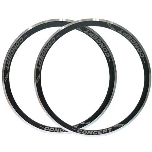 Aro 700 Vzan Futura 20 Furos Dianteiro | Preto Fosco