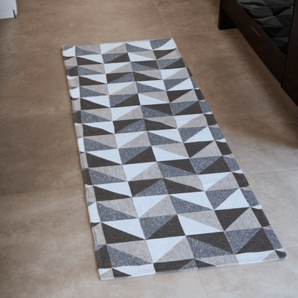 Passadeira Sisal 140x45 Jacquard Antiderrapante Moderno Tapetes Em Sisal