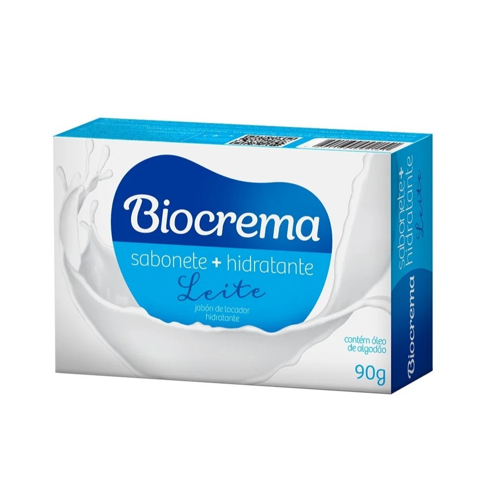 Sabonete Biocrema Hidratante 90g Embalagem com 12 Unidades em Oferta na Shopee