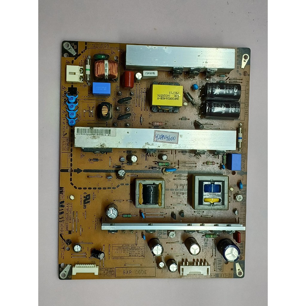 placa da fonte tv samsung lg 42pn4600 / eax64932801