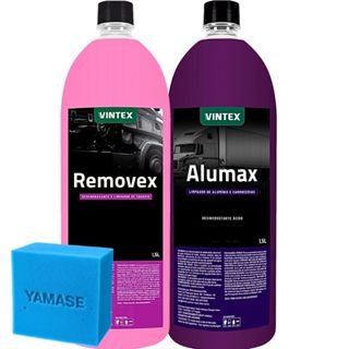 Desengraxante Removex Solupan + Alumax Limpa Alumínio LM 1,5L Vintex em Oferta na Shopee