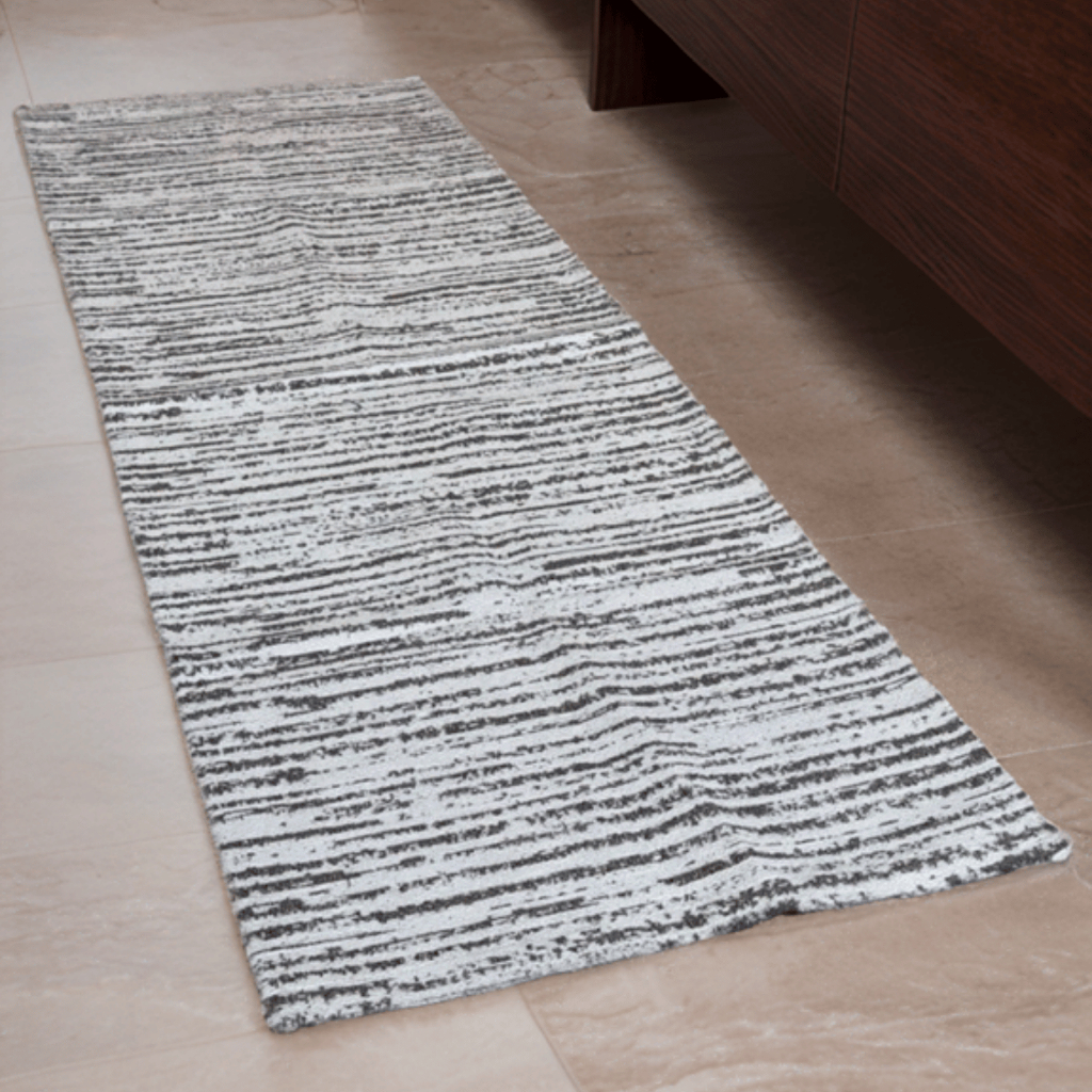 Passadeira De Sisal 140x45 Jacquard Antiderrapante Tapete Sisal