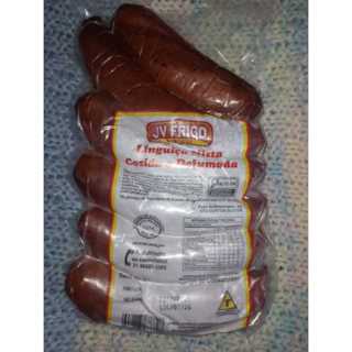LINGUIÇA CALABRESA DEFUMADA JV FRIGO 1 KG VALIDADE LONGA em Oferta na Shopee
