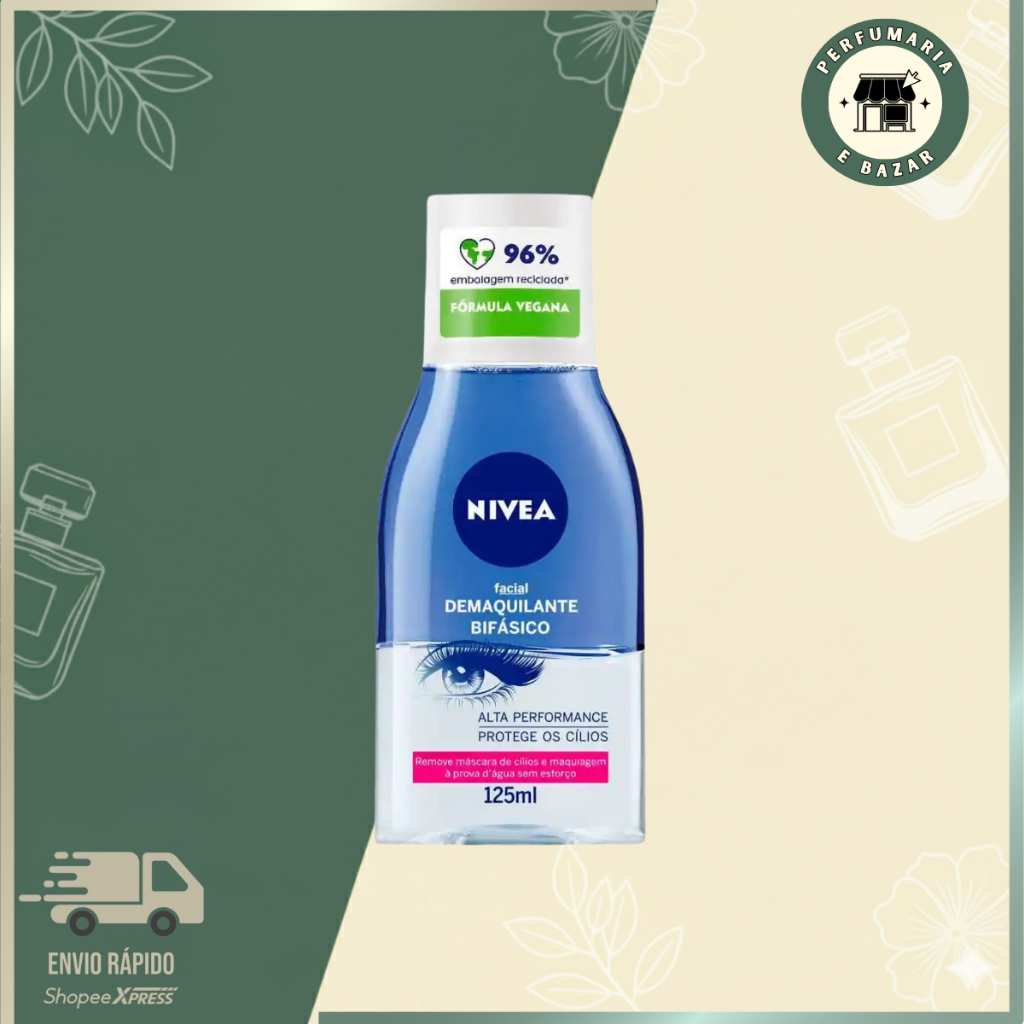 Demaquilante Bifásico Nivea 125ml | BuscaProdutos