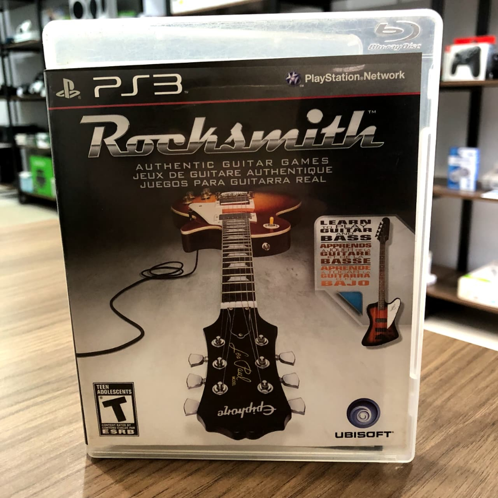Jogo Rocksmith Ps3 Mídia Física Usado