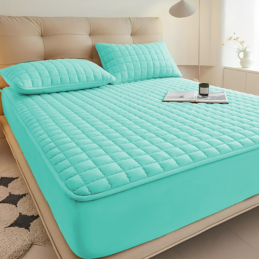 Capa Protetora Colchão Impermeável com Elástico Para Cama Mini Berço Casal Queen King ou Solteiro ou Fronha Matelado