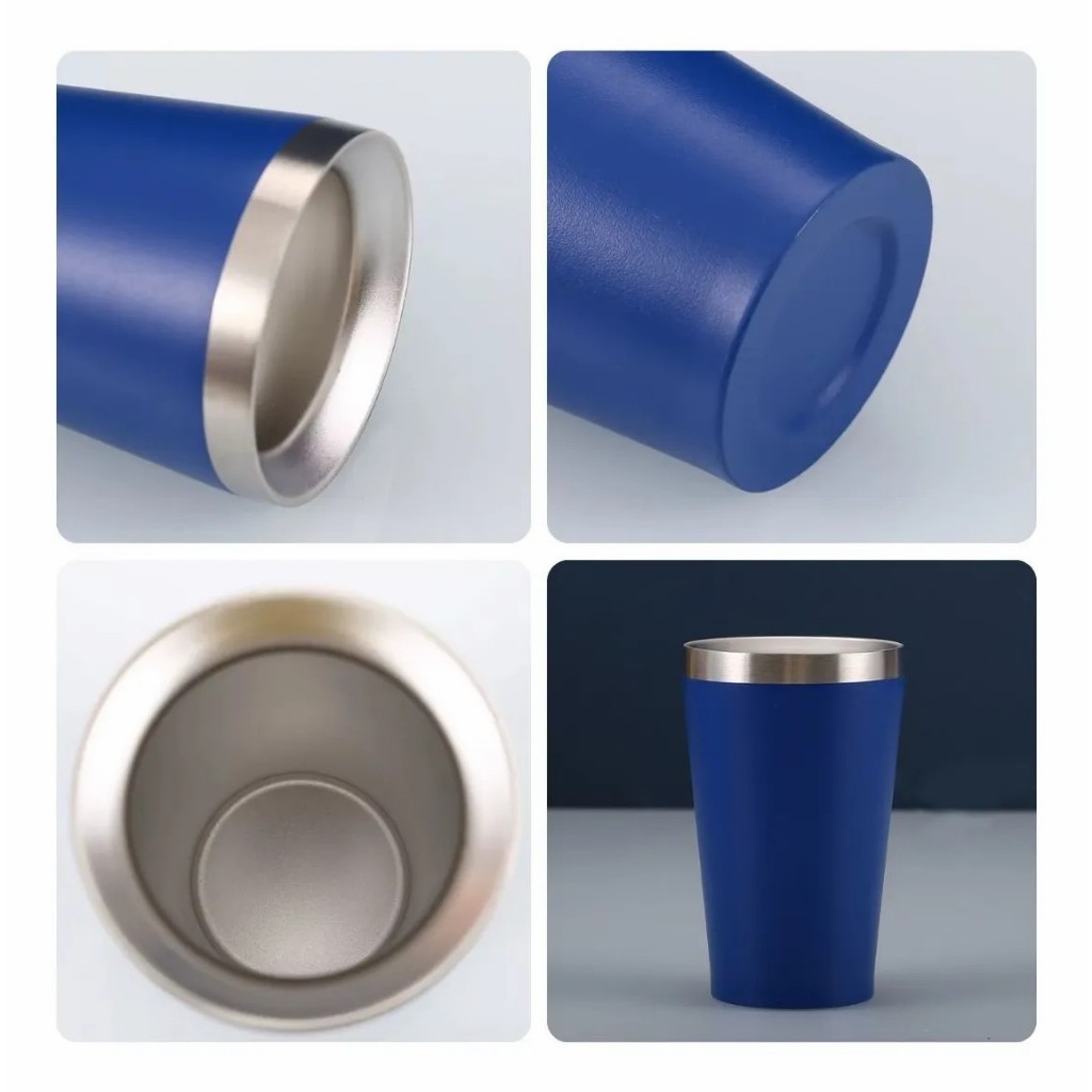 Copo Inox Pequeno 140ml – Moderno, Colorido e Durável em Oferta na Shopee