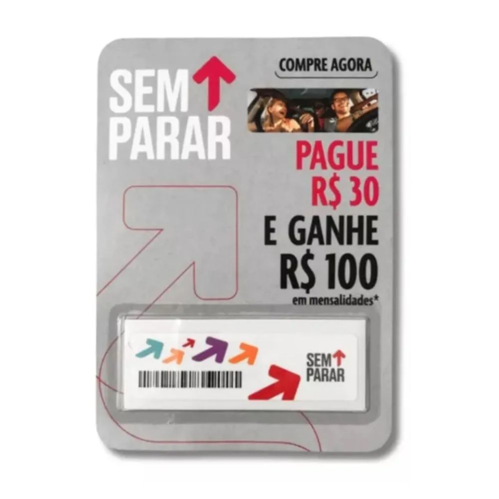 Sem Parar Pós Pago Pague 30 e Ganhe 100 em Mensalidades em Oferta na Shopee