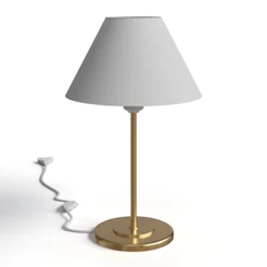 Abajur Quarto Luminária de Mesa Moderna Decoração Sala Ambiente Escritório