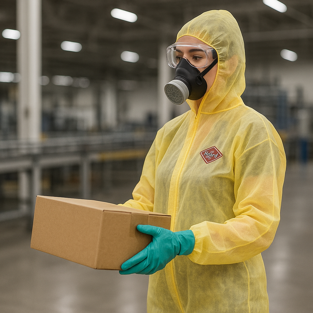 Macacão de Segurança new prot chemical 130 amarelo — imagem 2 de 2