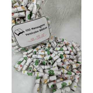 100 Frases Biblicas Versiculos mensagens de fé ou motivacional  culto igreja eventos encontros retiros em Oferta na Shopee