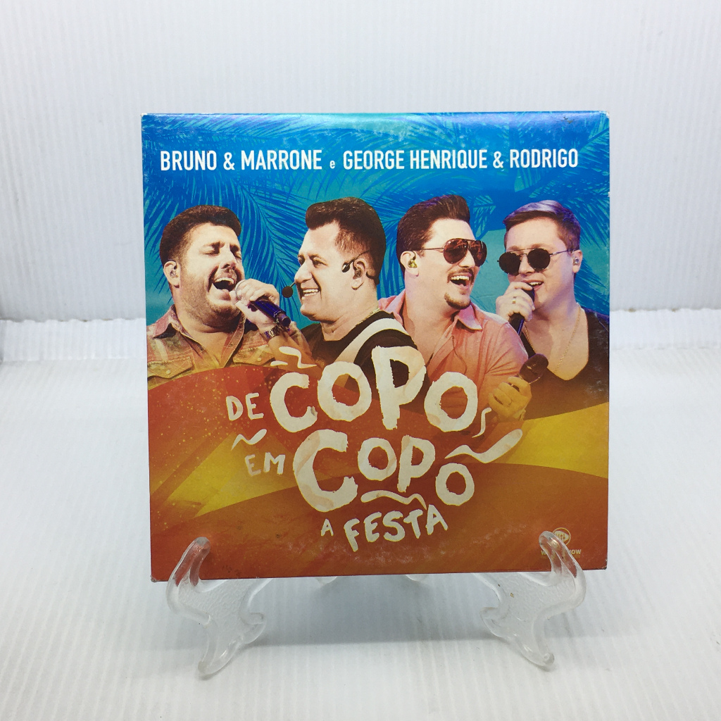 CD Digifile - Bruno & Marrone e George Henrique & Rodrigo - De Copo Em Copo A Festa