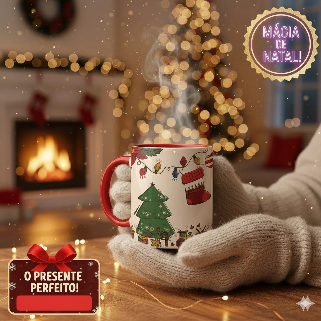 Caneca Fofa Feliz Presente ino Personalizada Pascoa