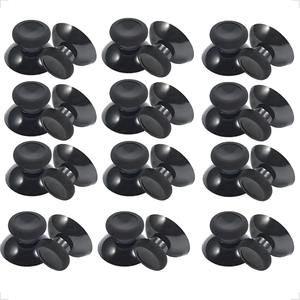 Kit 12 Par Botão Capa Direcional Do Analógico Do Controle Joystick Compatível Xbox One Series X/S