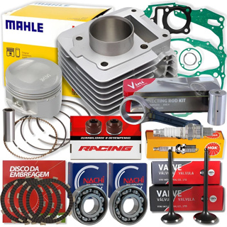 Cilindro Motor Ybr Factor 125 Xtz 125 Ate 2014 Metal Leve em Oferta na Shopee