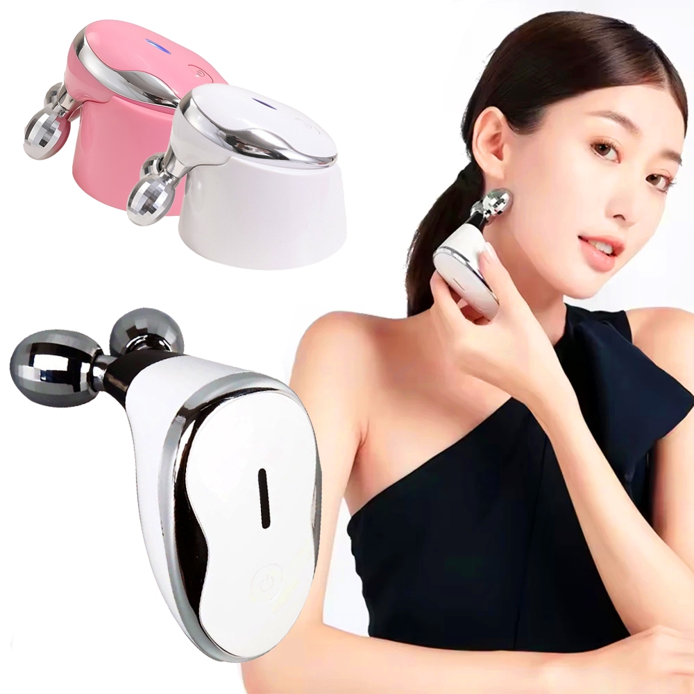 Massageador de Microcorrente Levantamento Facial Cuidados com A Pele Recarregável