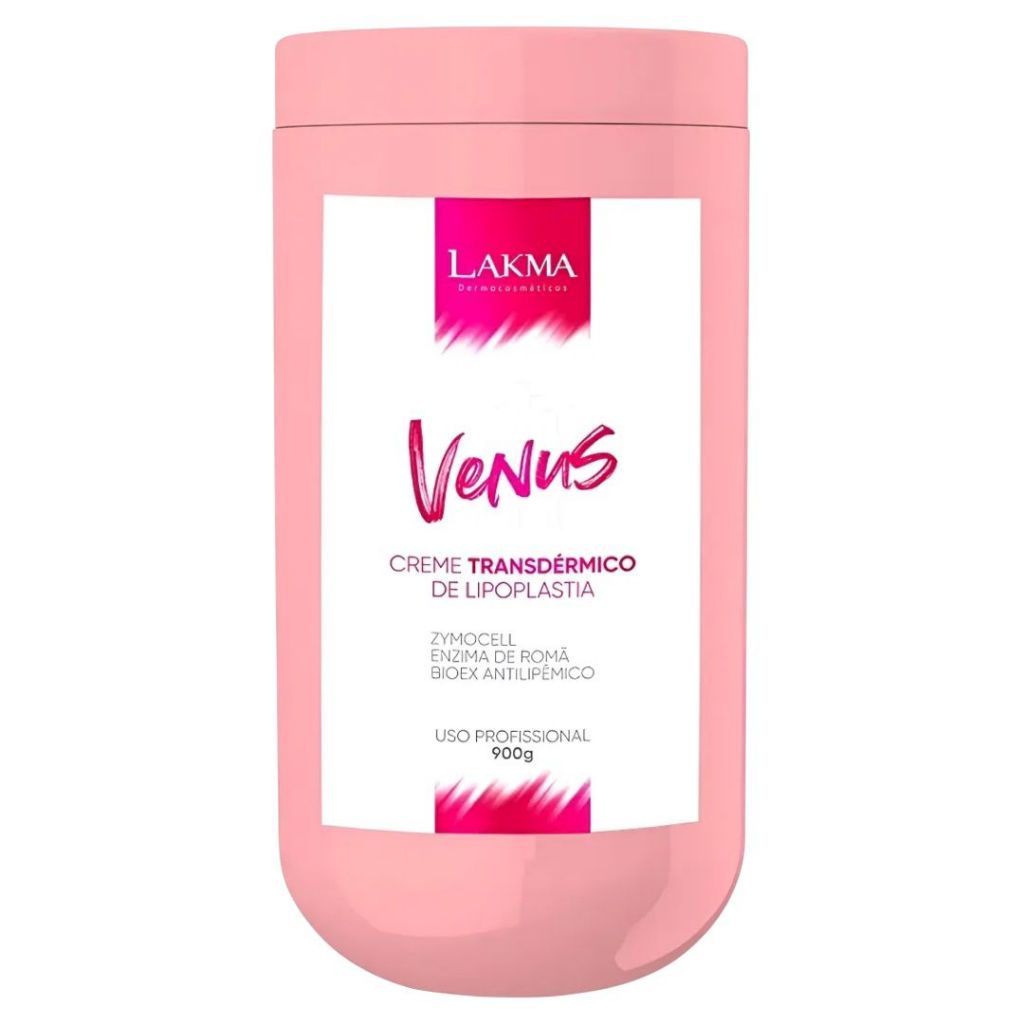 Creme Redutor Transdérmico De Lipoplastia Lakma Venus 900g Tipo De Pele Normal