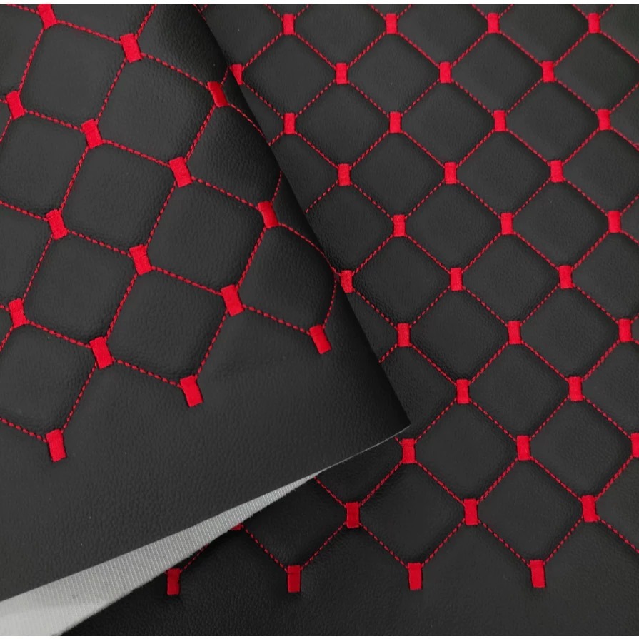 Courvin Uruguai Costura Diamante Dublado Espuma 5mm Impermeável Automotivo Náutico Estofados