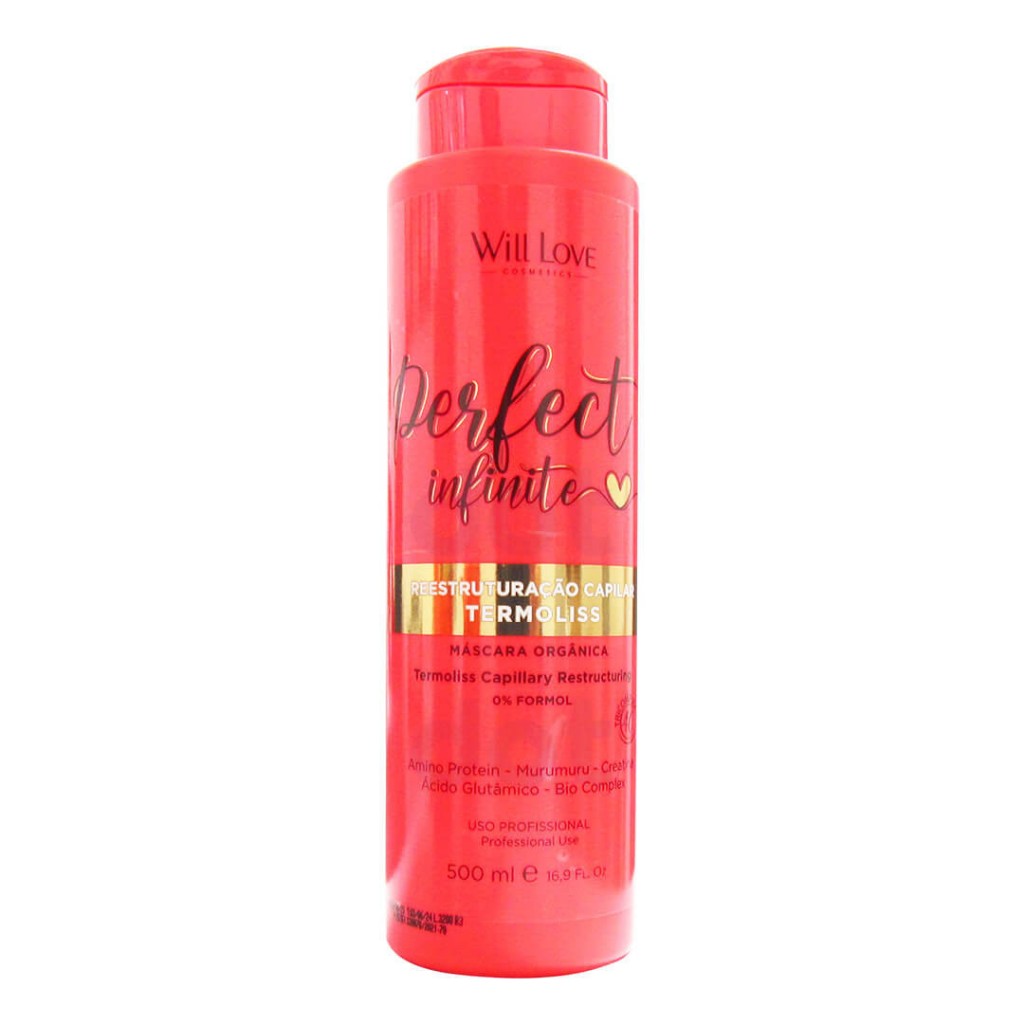 Will Love Perfect Infinite Progressiva Orgânica 500ml