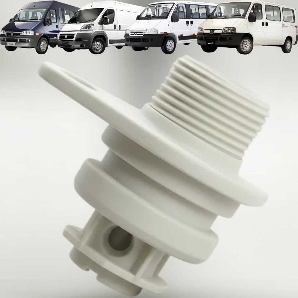 SUPORTE (CARCACA) DO EIXO PINHAO DO VELOCIMETRO COM ROSCA - DUCATO/BOXER/JUMPER (SISTEMA SEM TACOGRA em Oferta na Shopee