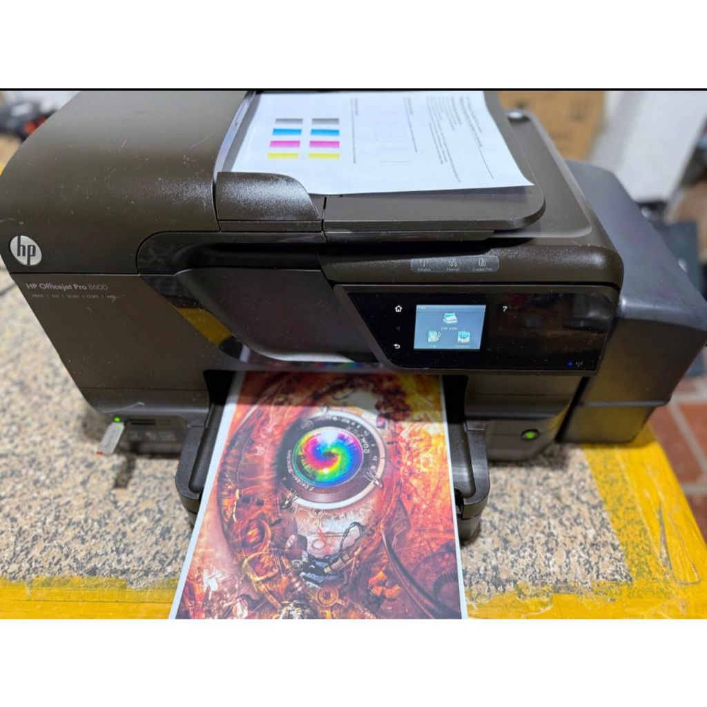 IMPRESSORA MULTIFUNCIONAL HP 8600 PRO COM BULK IN DE TINTA GRANDE INSTALADO