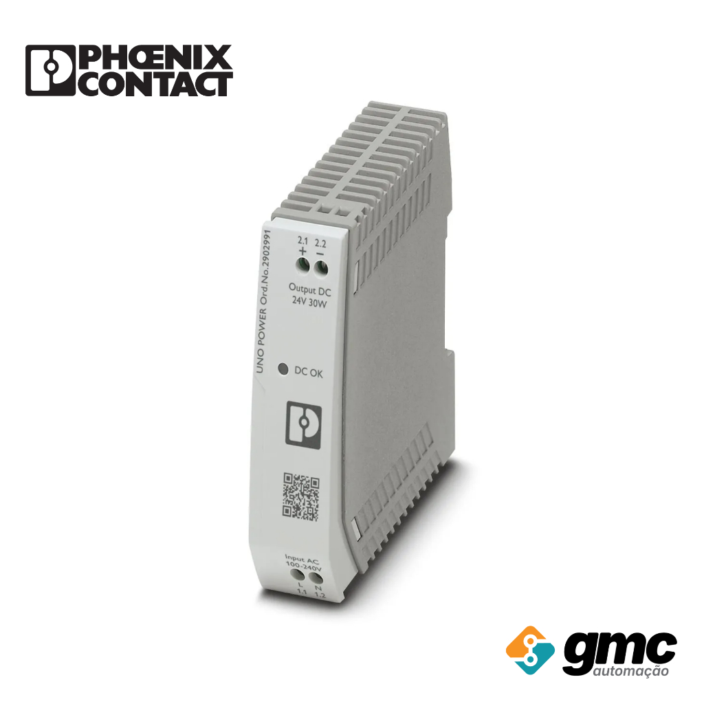 Fonte Chaveada Phoenix 24v 1,5a Uno-ps/1ac/24dc/ 30w Phoenix