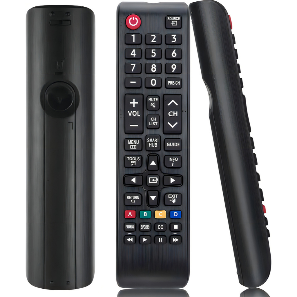 Controle Remoto Universal Compatível TV Samsung Smart Hub Substitui Controle Original Alta Qualidade